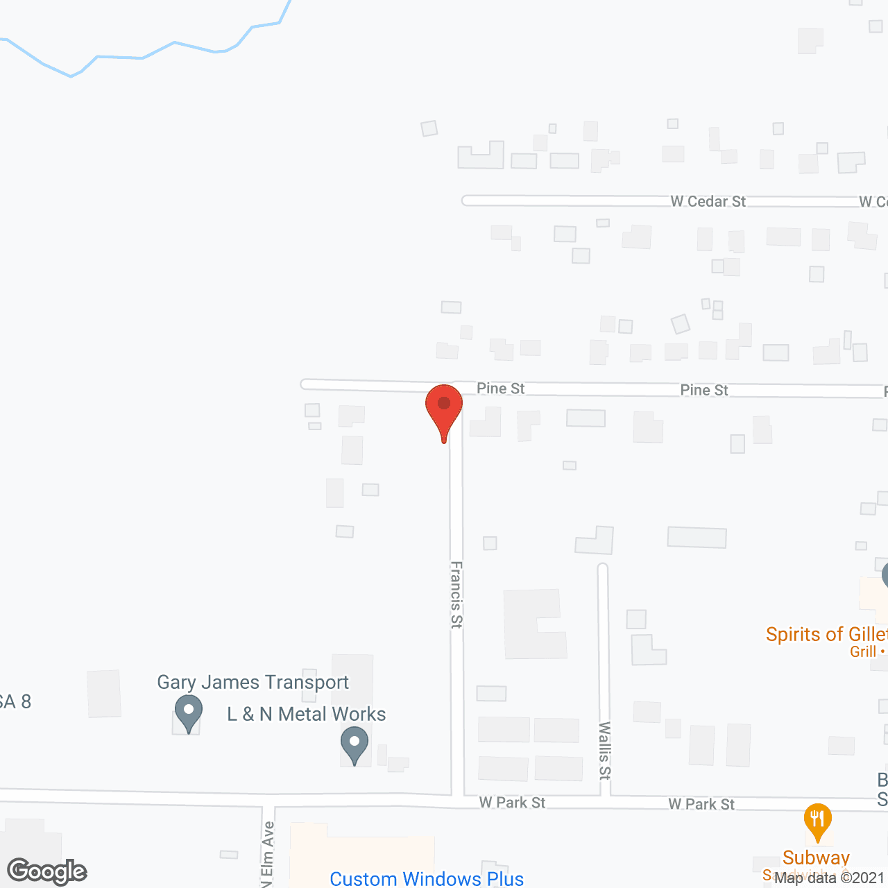 Serenity Gardens LLC in google map