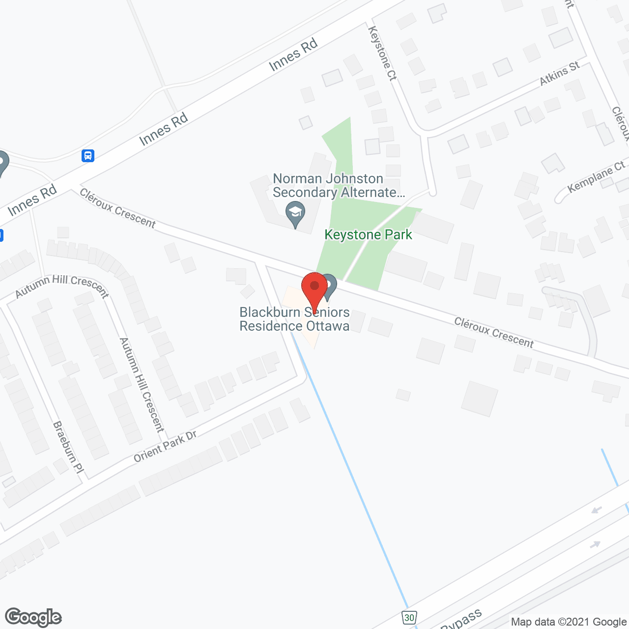 Blackburn Seniors Retirement Home Inc. in google map