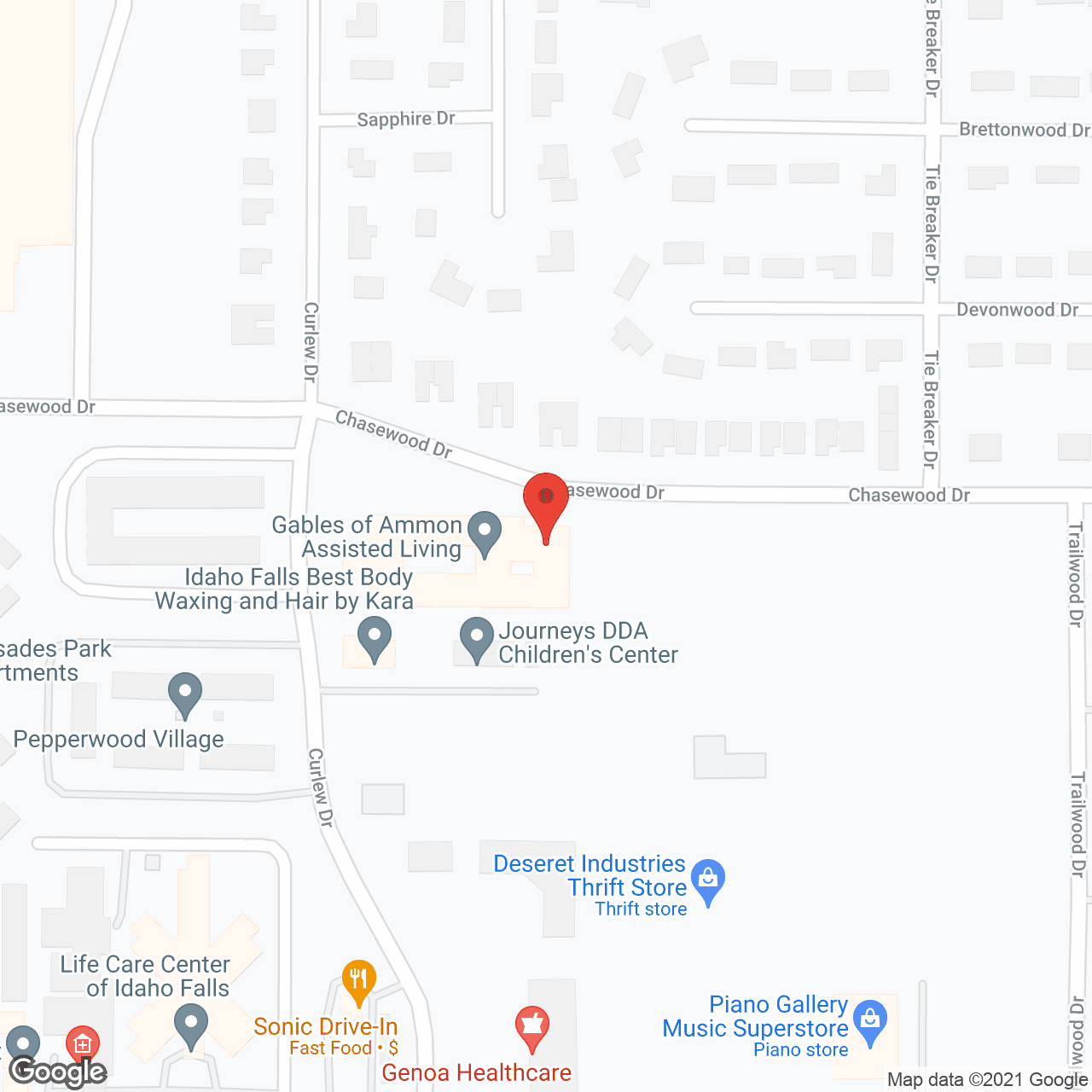 Gables of Ammon Management, Inc in google map