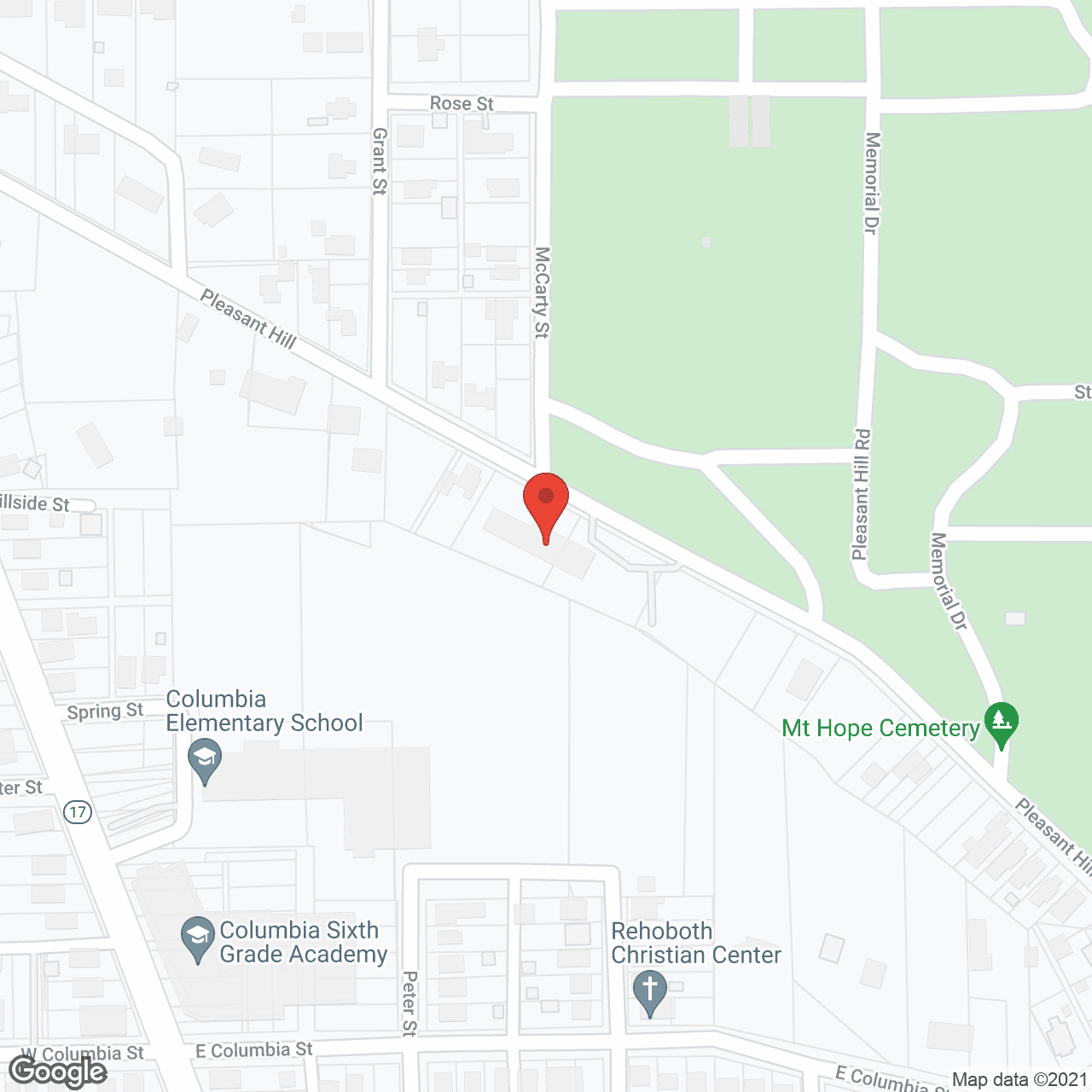 Pleasant Care Living Center in google map