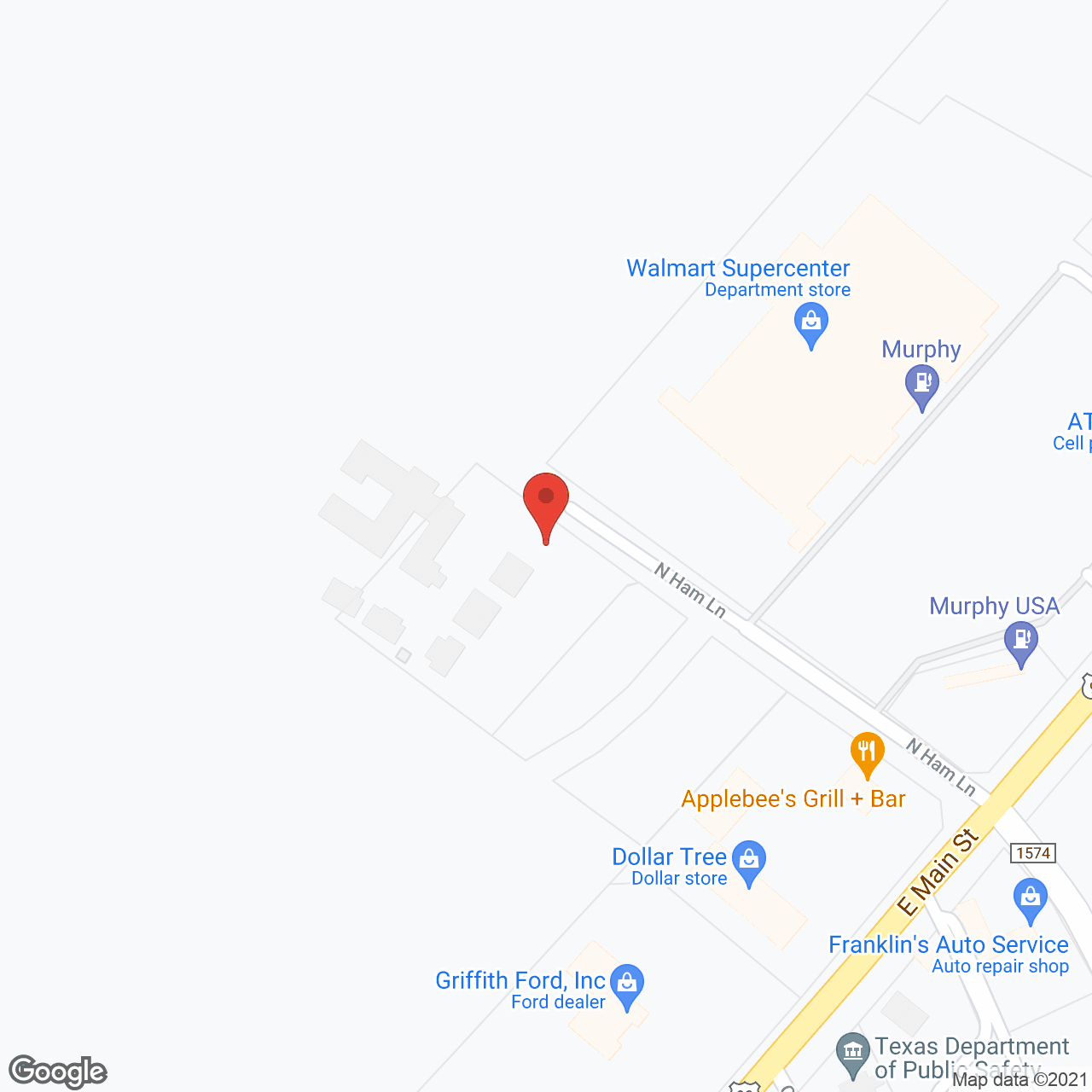 The Veranda in google map