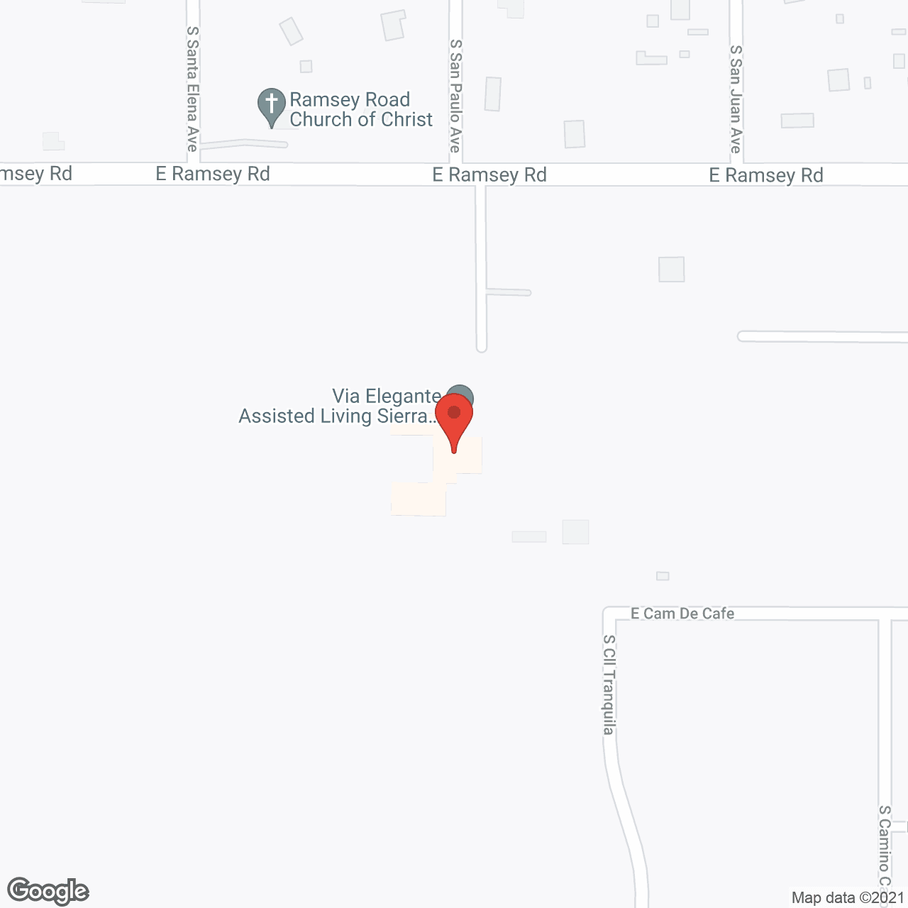 Via Elegante, Sierra Vista in google map