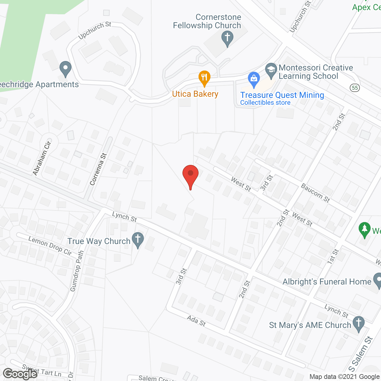 Brookridge Assisted Living in google map