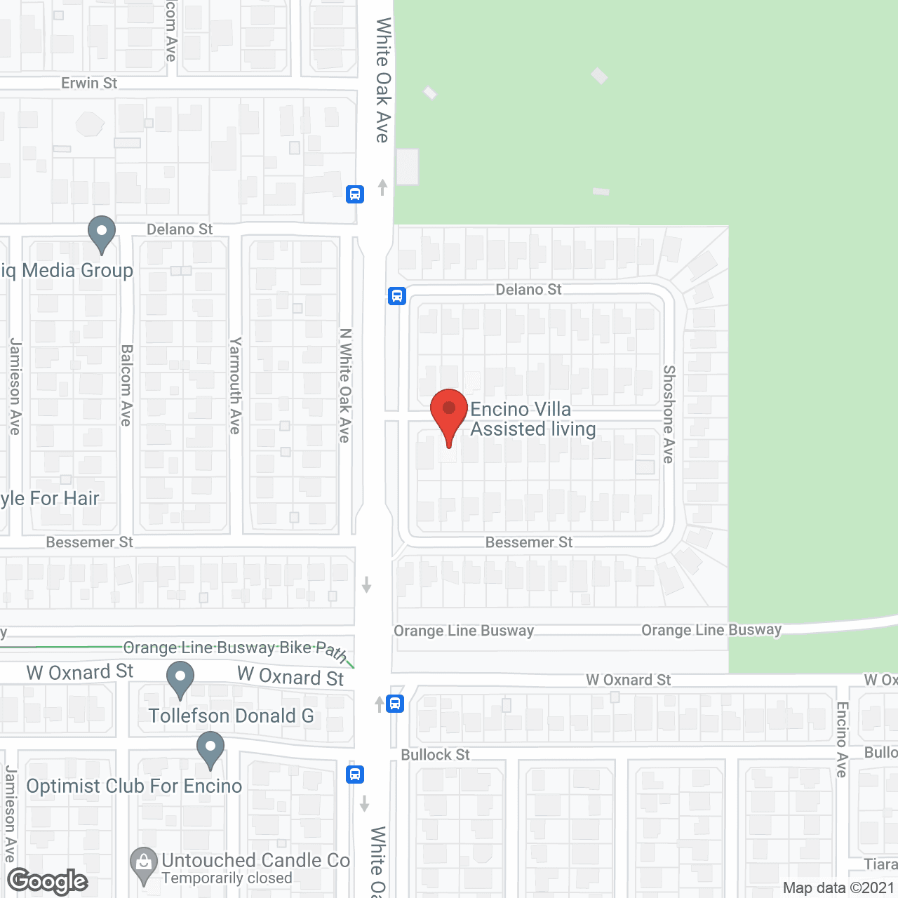 Encino Villa Assisted Living in google map