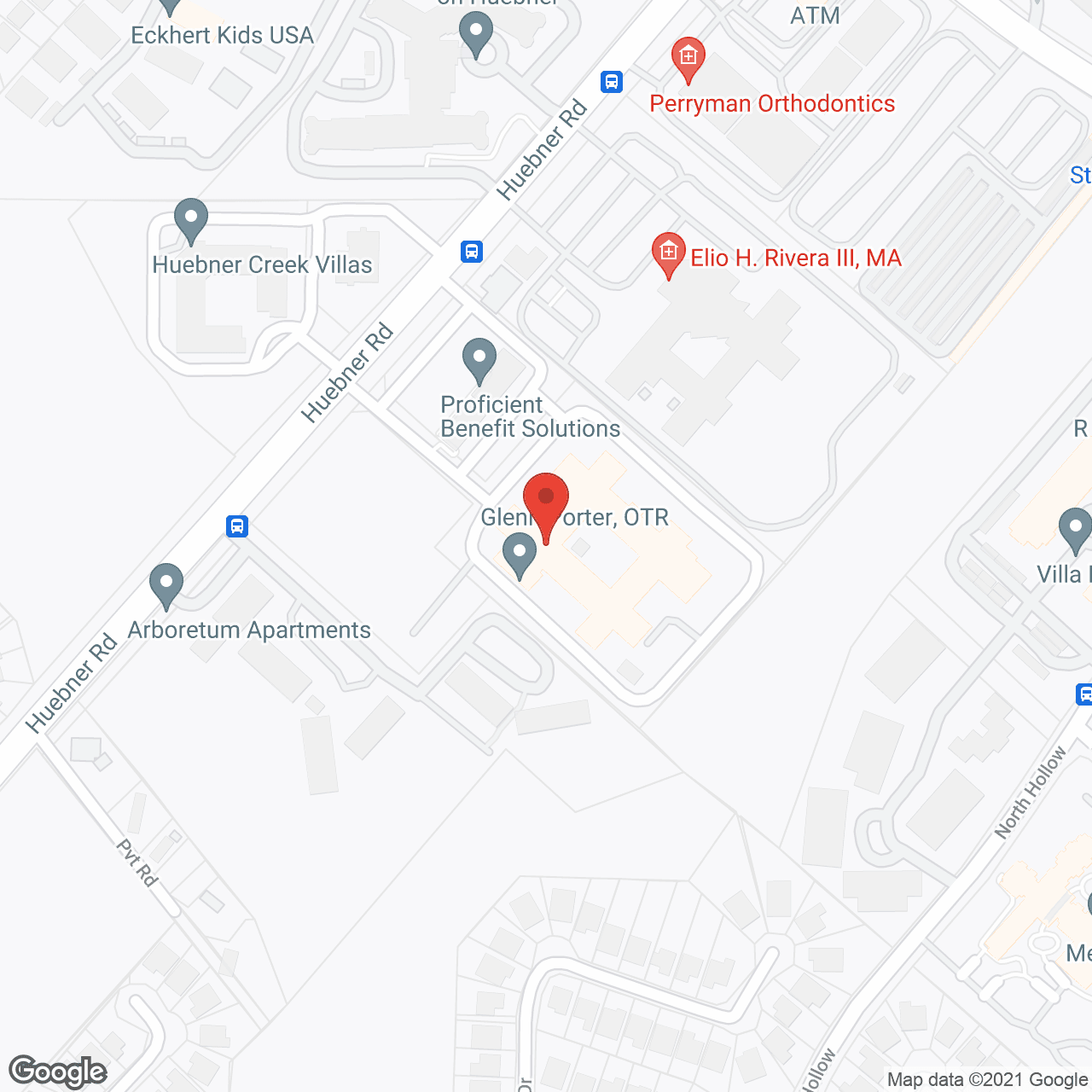 Huebner Creek Place Health and Rehabilitation Center in google map