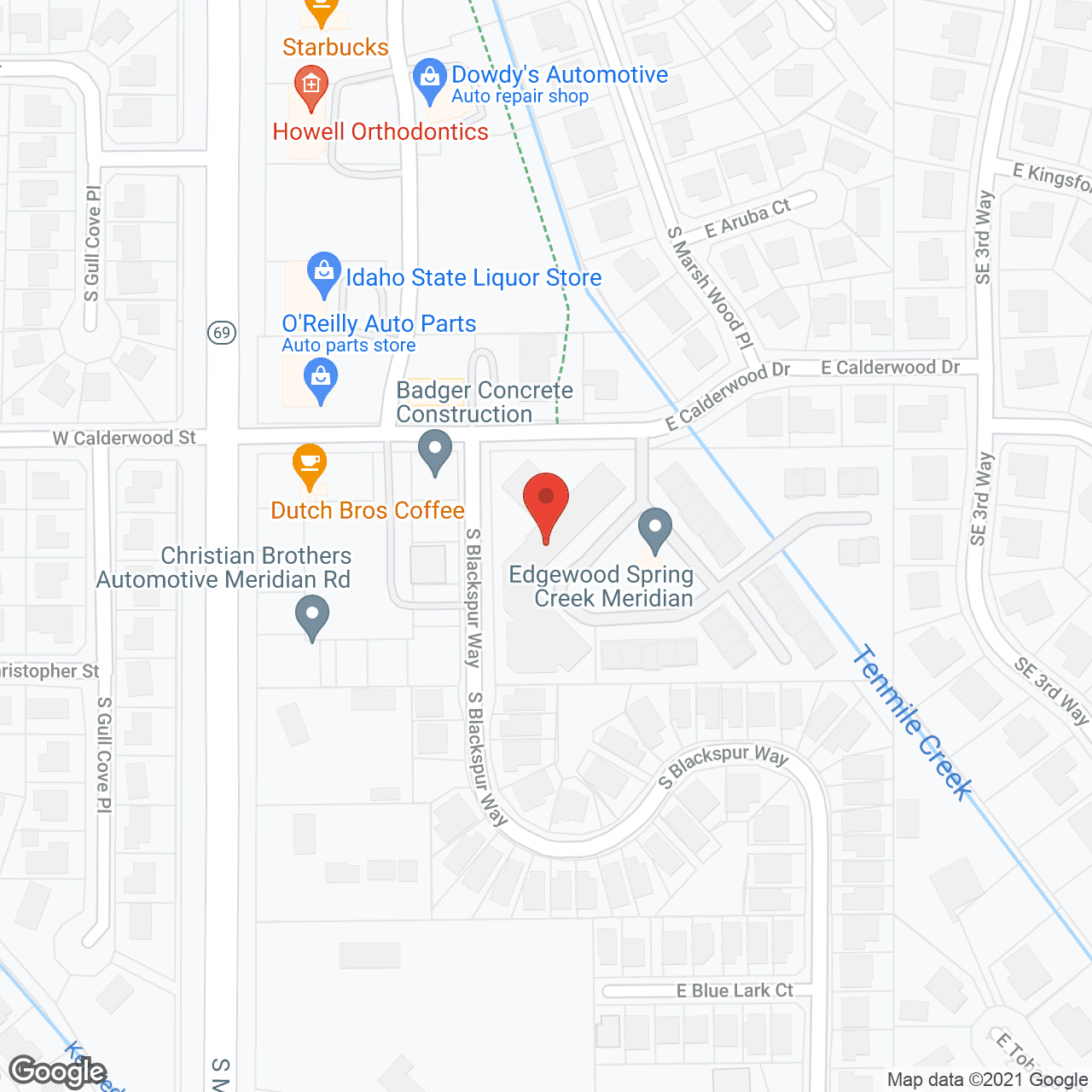 Edgewood Spring Creek Meridian, LLC in google map