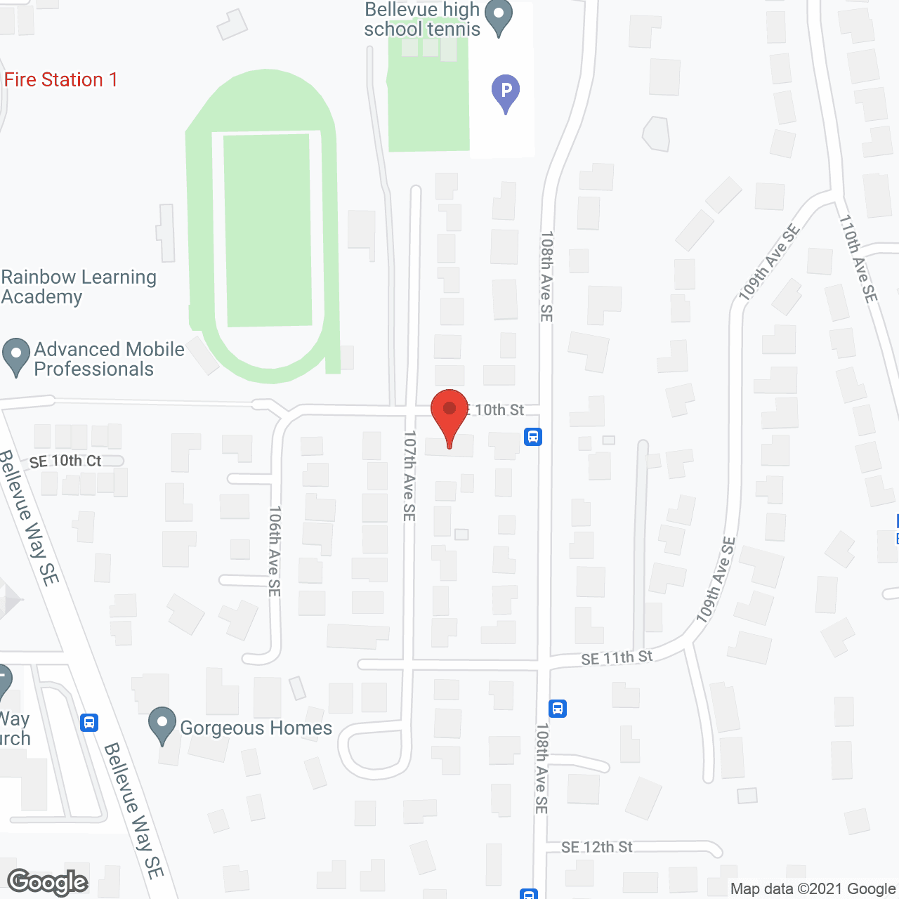 Harmony Care AFH in google map