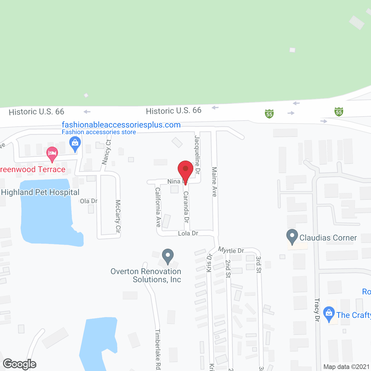Mae's In-Home Daycare in google map