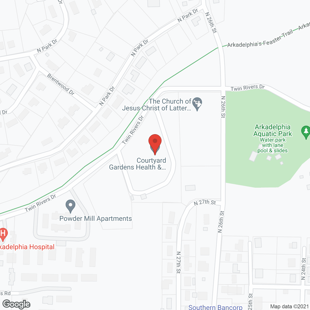 Golden LivingCenter - Arkadelphia in google map