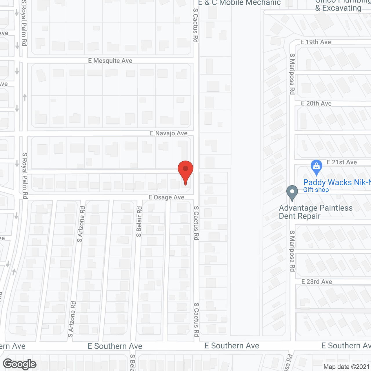 IGH Adult Care II in google map