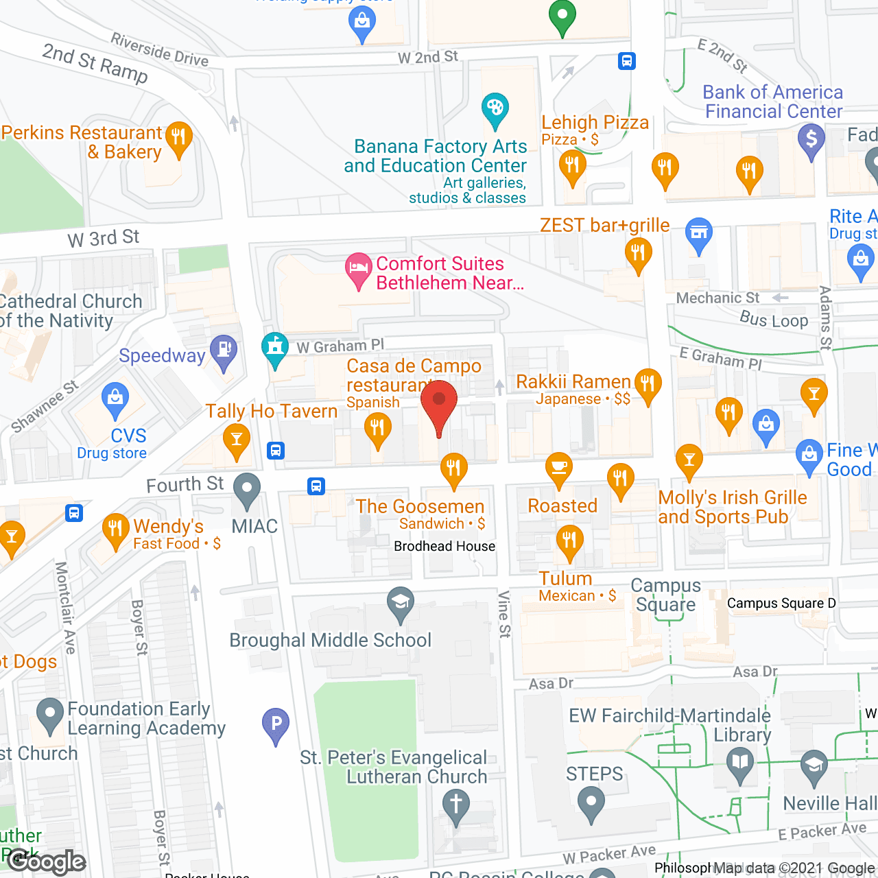 Abbe Hall, LLC in google map