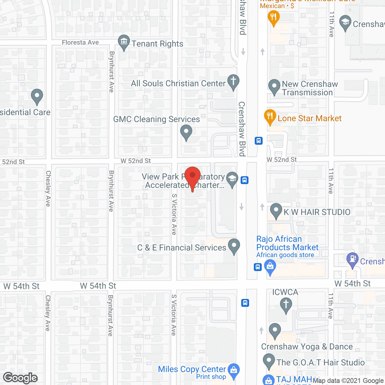 Victoria Home Care in google map