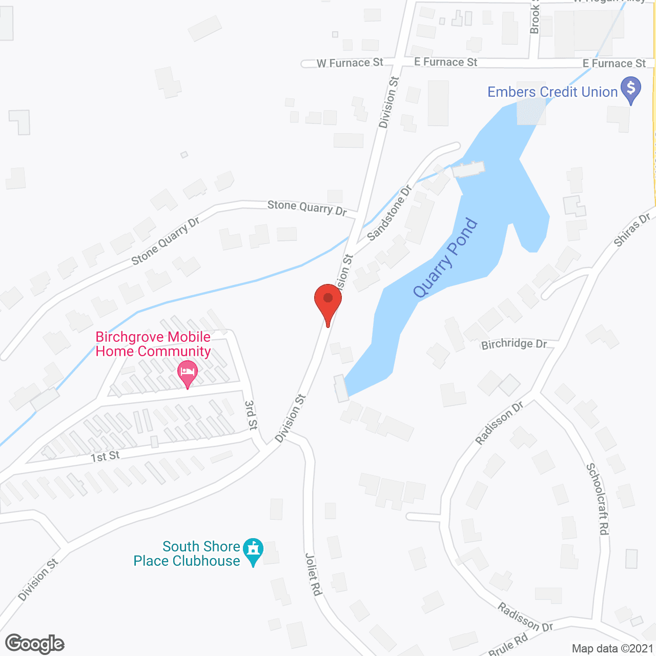 Brookridge Heights in google map
