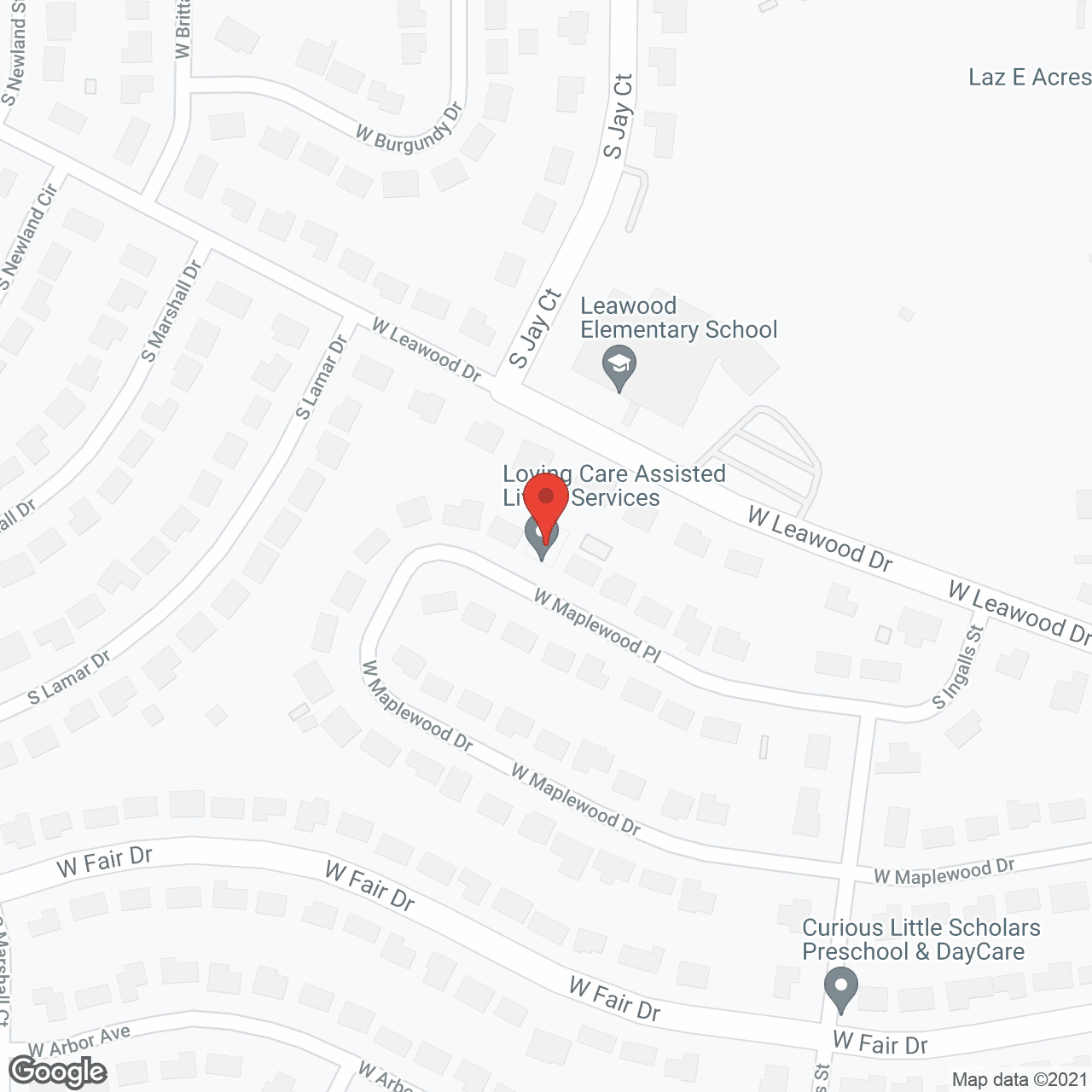 Loving Care Assisted Living Services LLC in google map