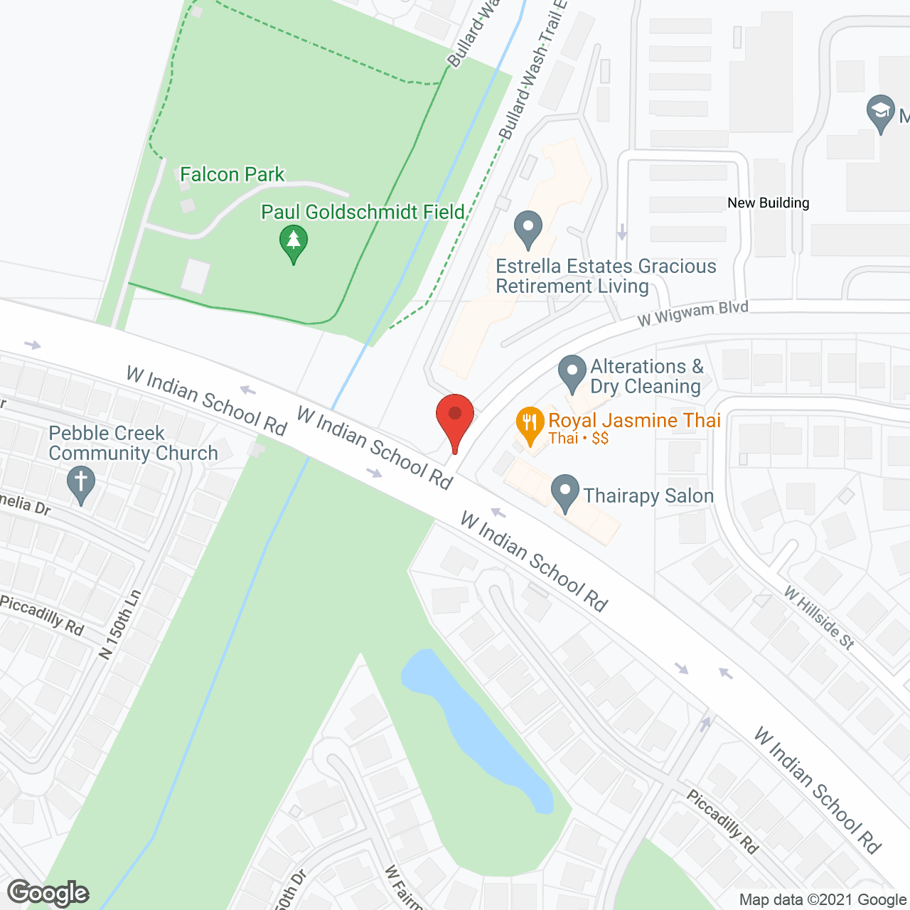 Estrella Estates in google map