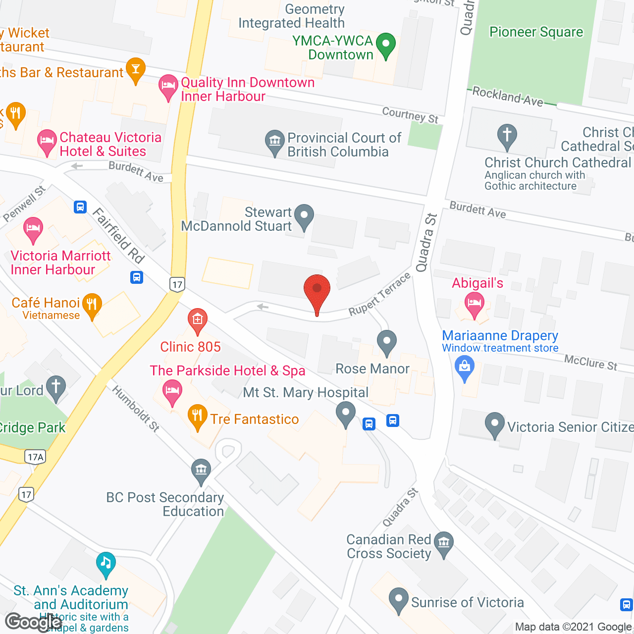 Rose Manor in google map