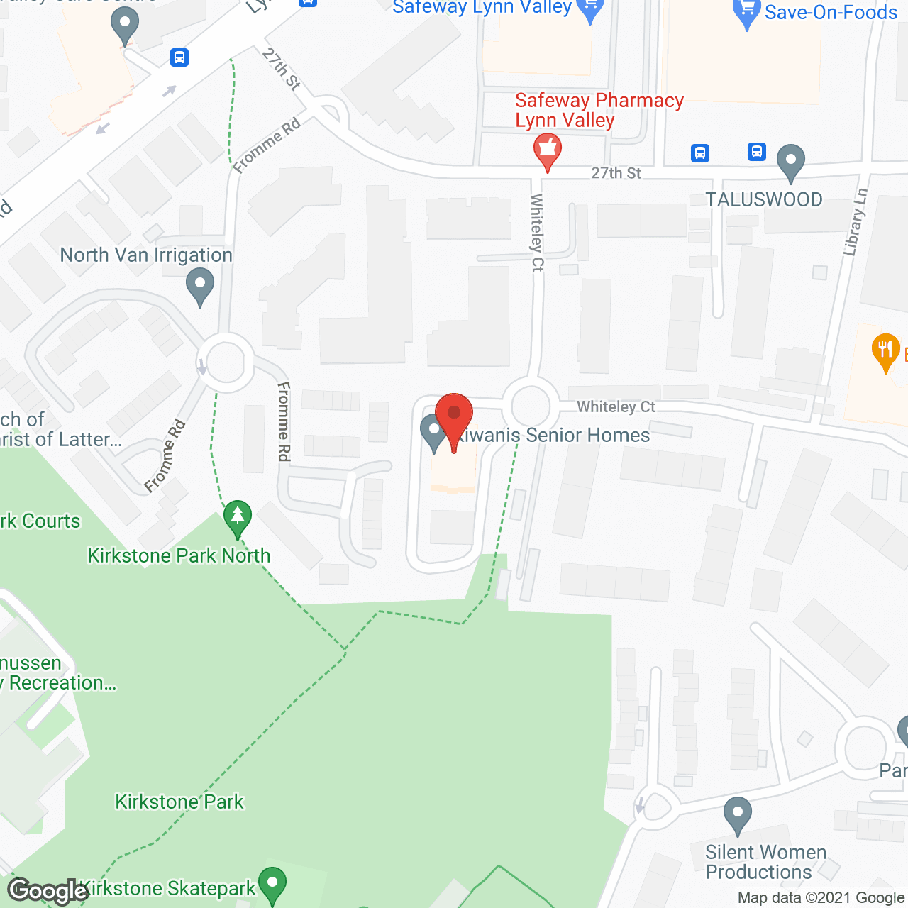 Kiwanis Senior Citizens Homes in google map