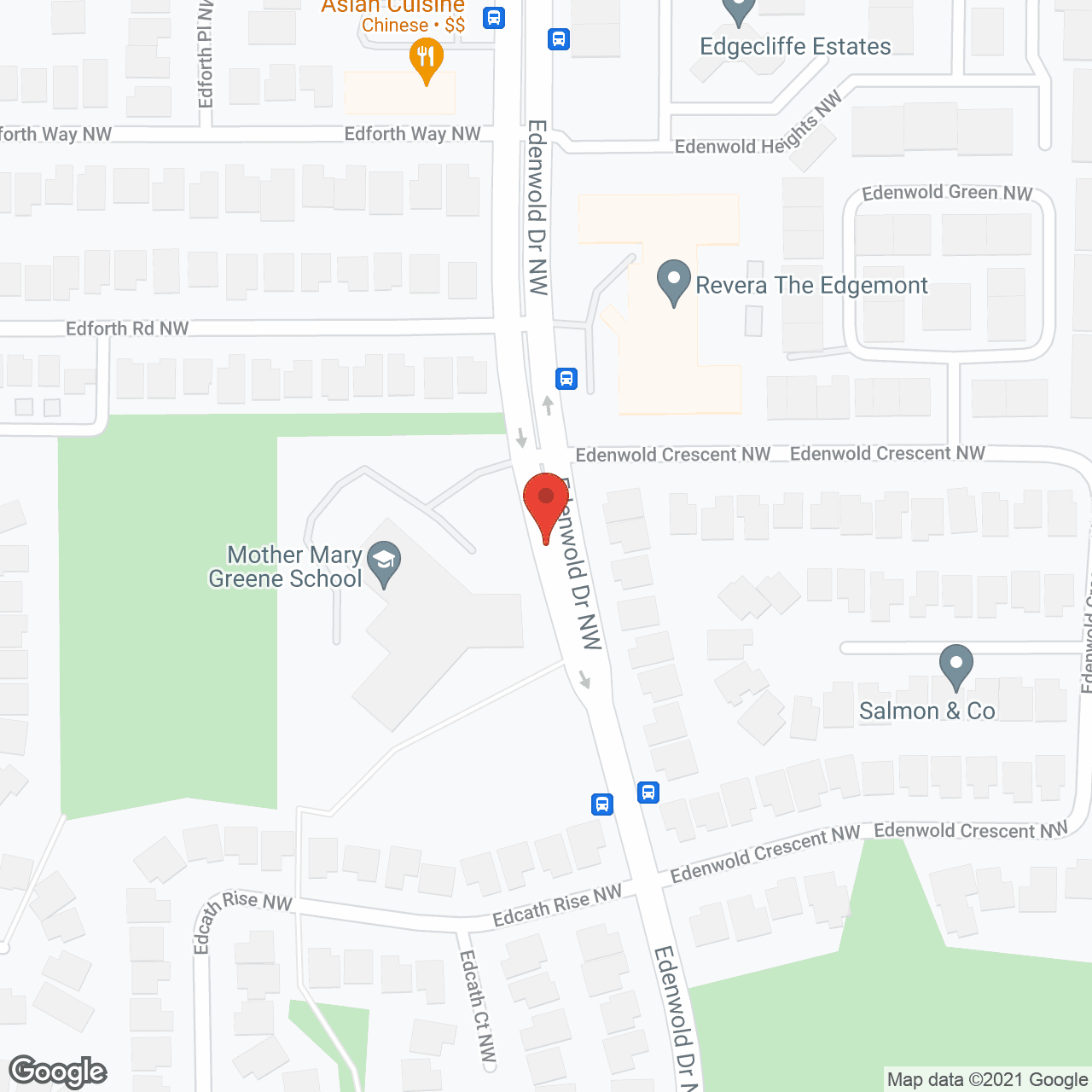 Edgemont Retirement Residence in google map