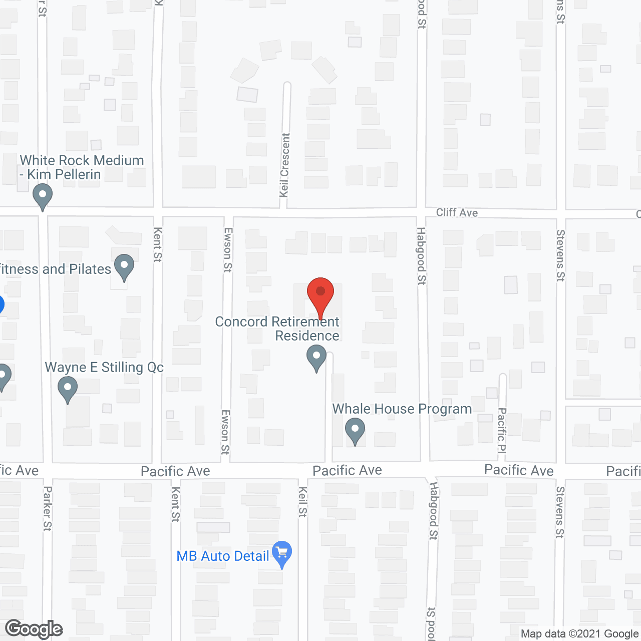 Concord Retirement Residences in google map