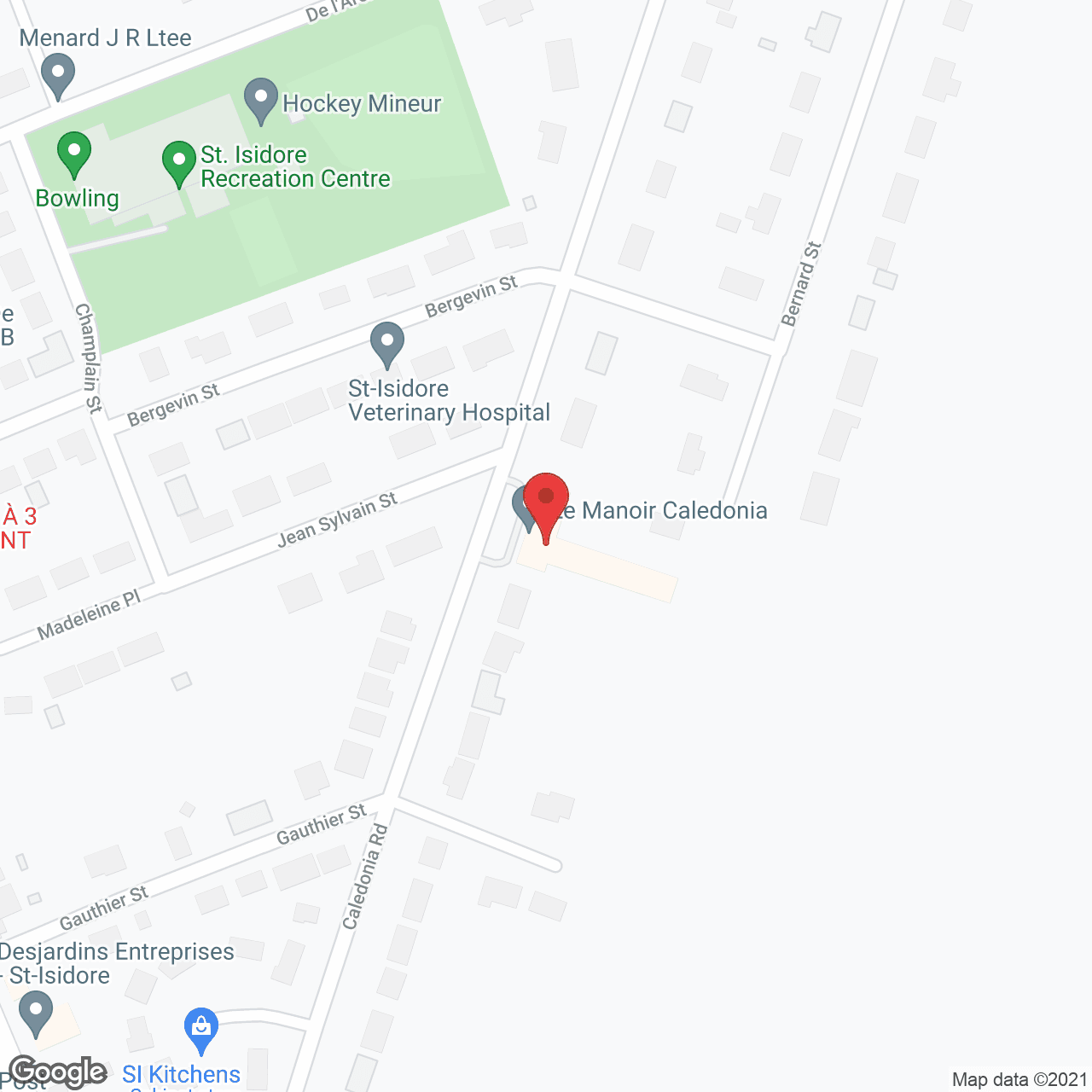 Centre Daccueil Lise Menard in google map