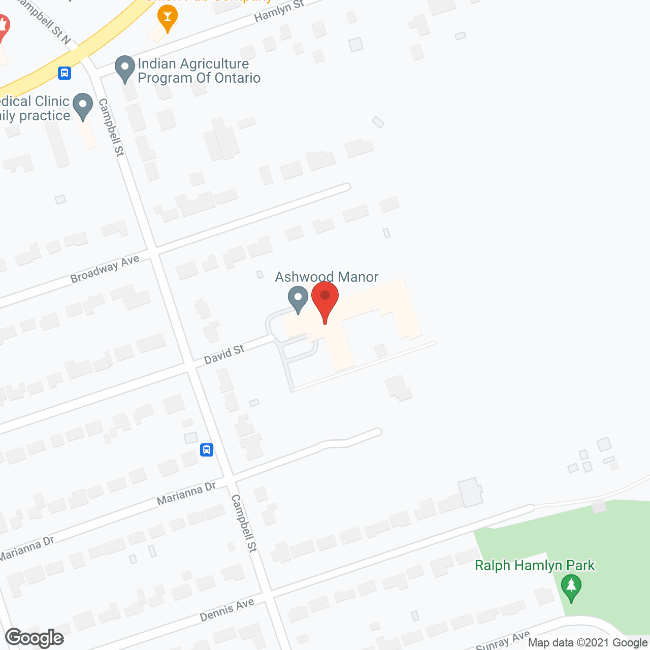 Ashwood Manor Ltd in google map