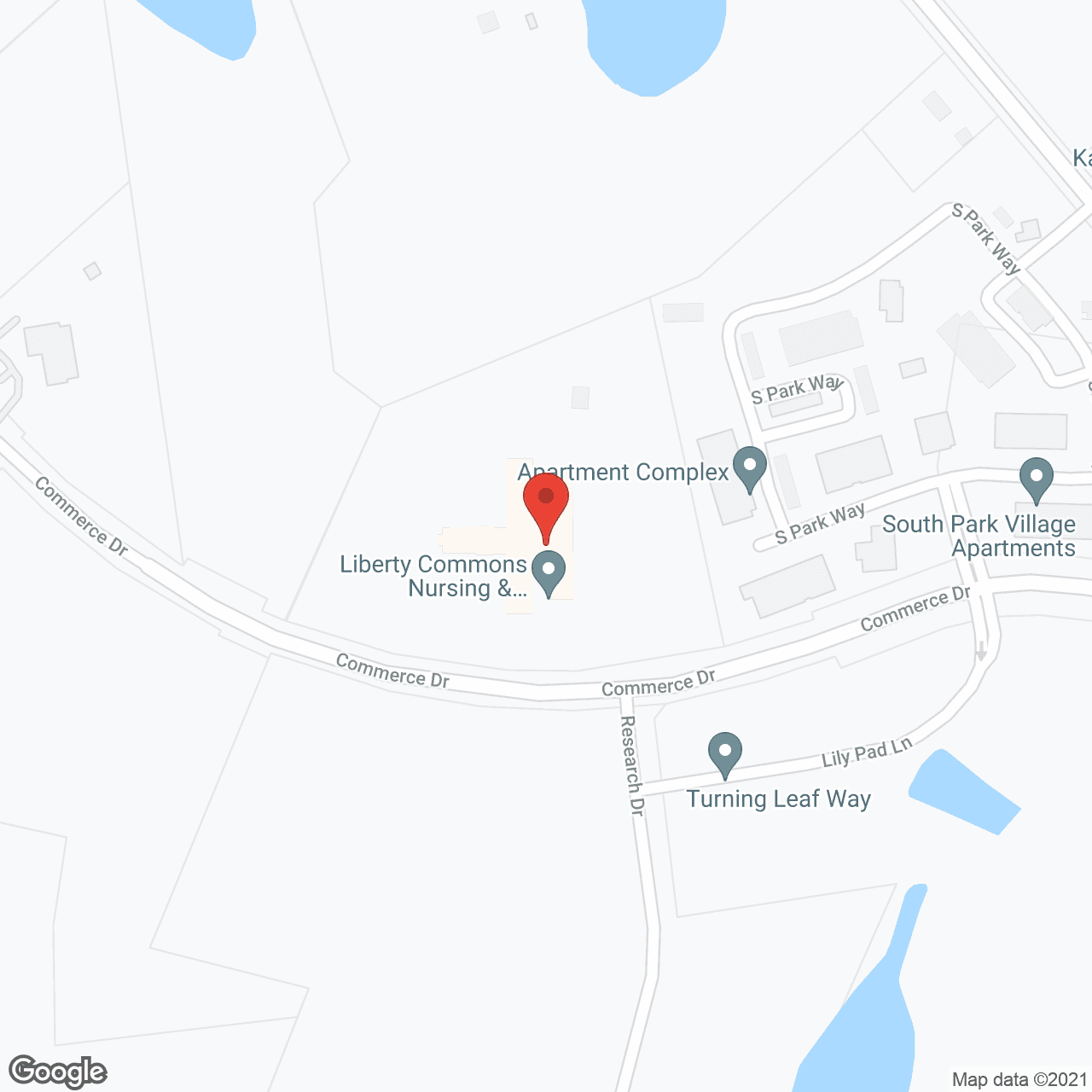 Liberty Commons Nursing & Rehabilitation Center in google map