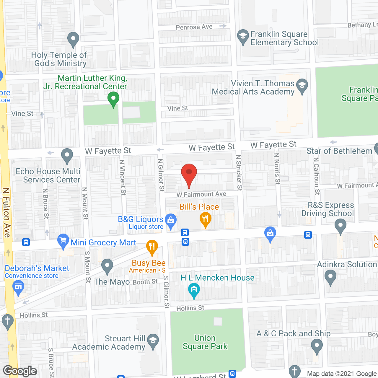 Heart of the Phoenix in google map