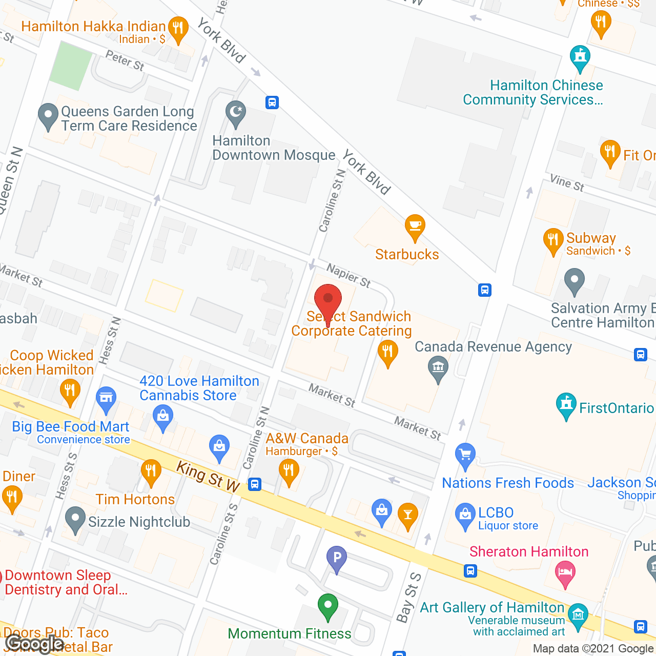 Caroline Place Retirement Residence in google map