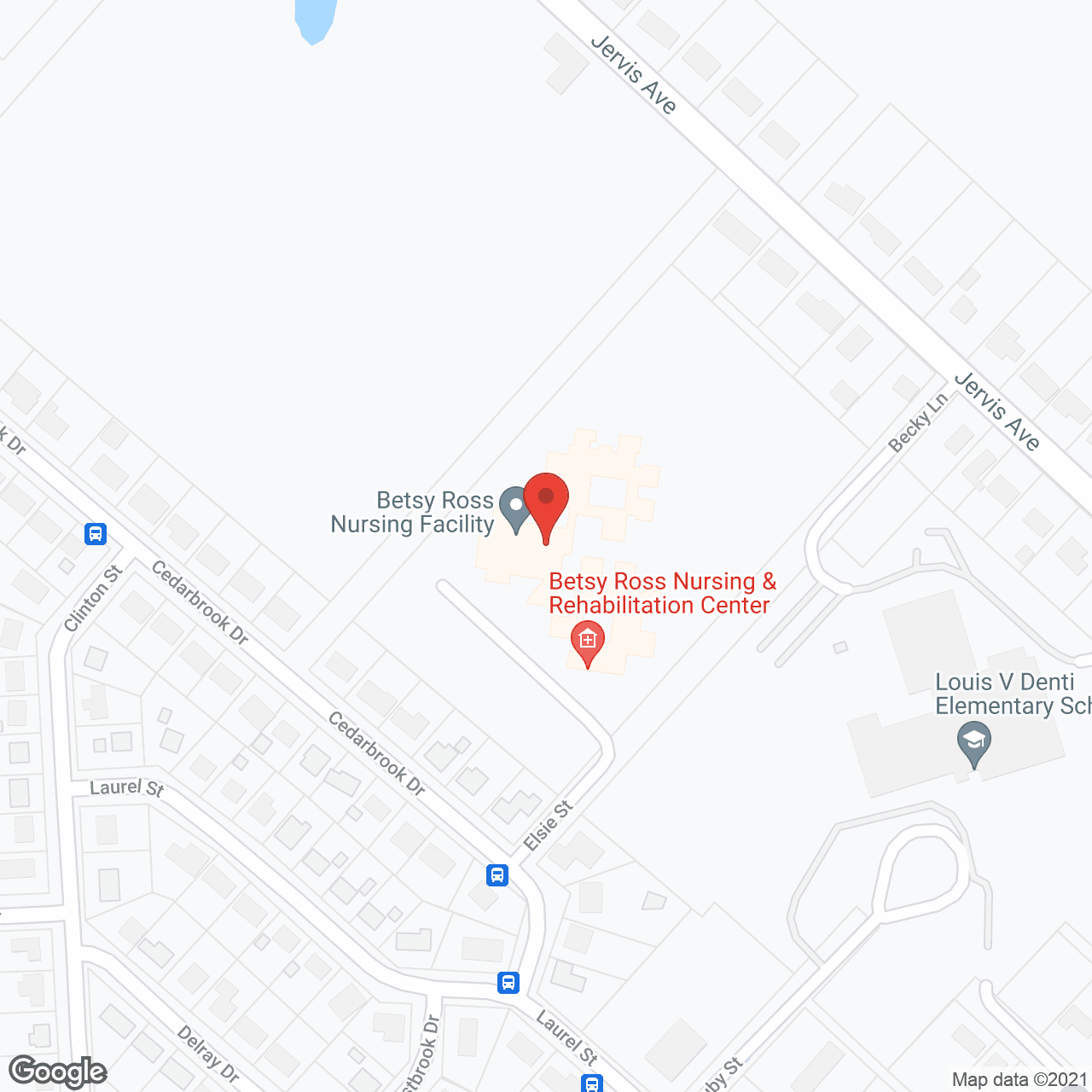 Betsy Ross Nursing Facility in google map