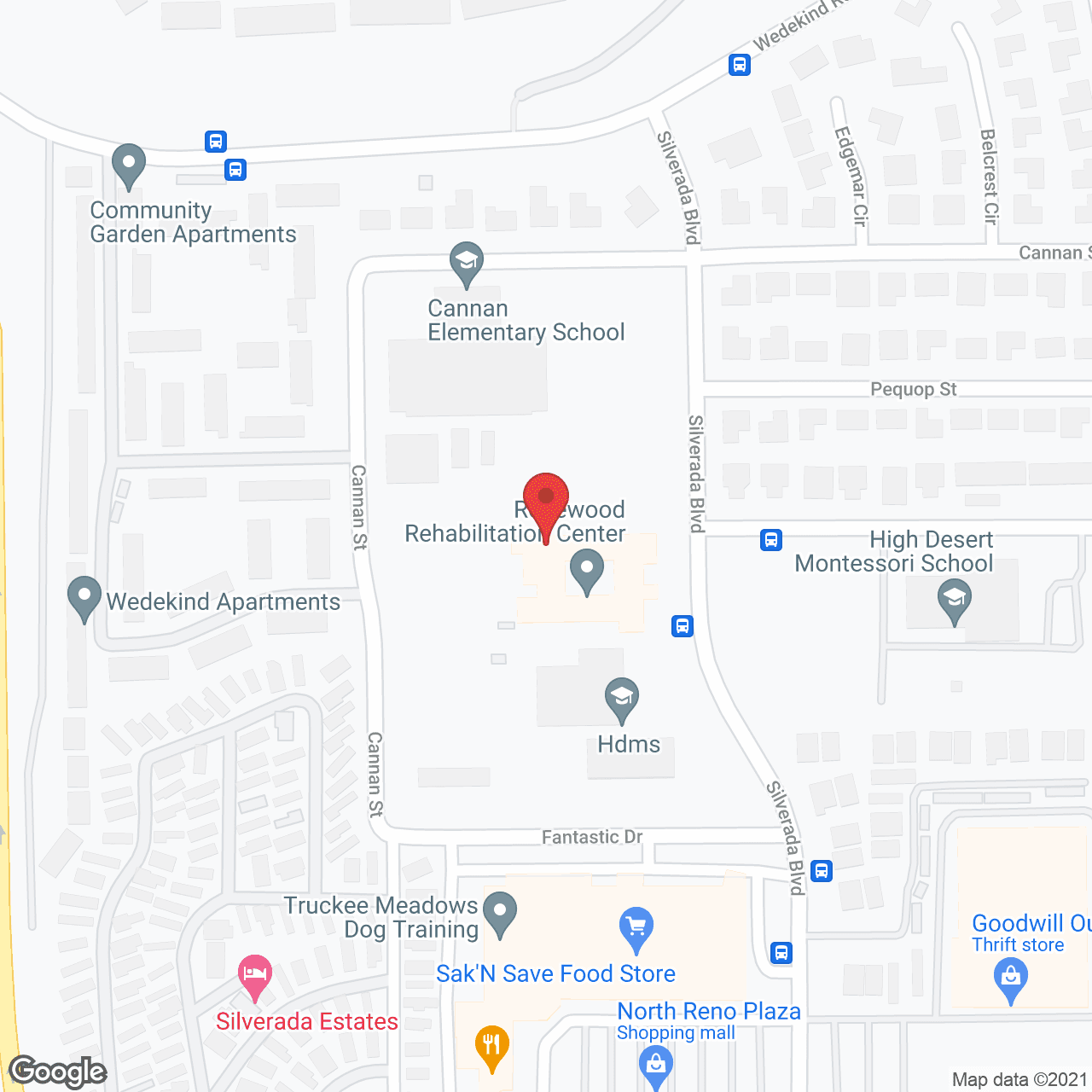 Rosewood Rehabilitation Center in google map