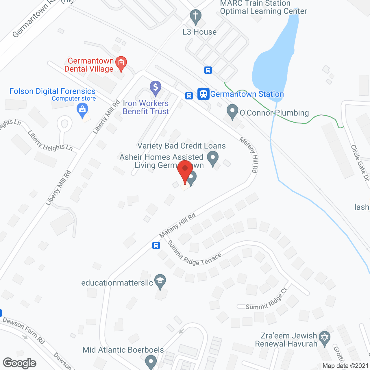 Asheir Manor Assisted Living LLC in google map