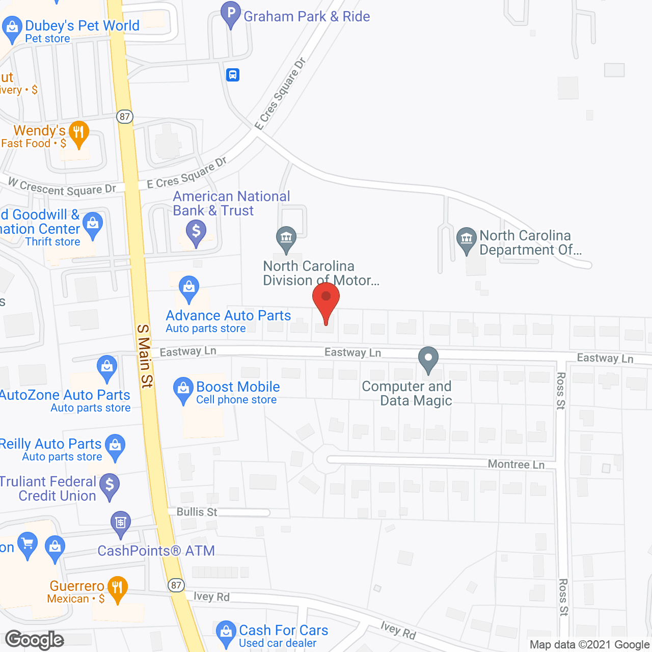 Eastway Family Care in google map