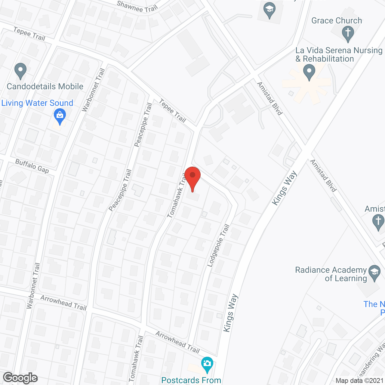 Southwest Assisted Living of Del Rio in google map