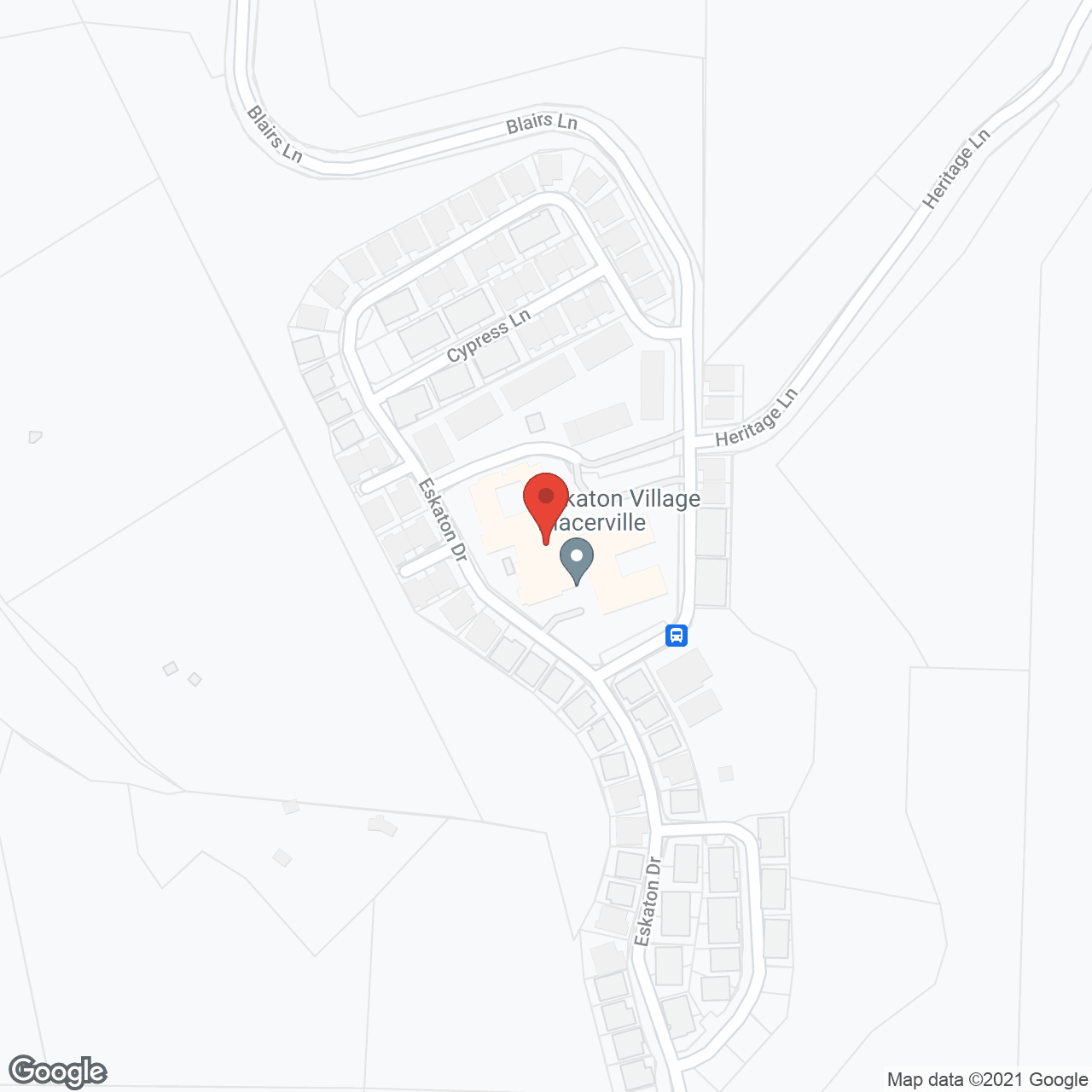 Eskaton Village Placerville in google map