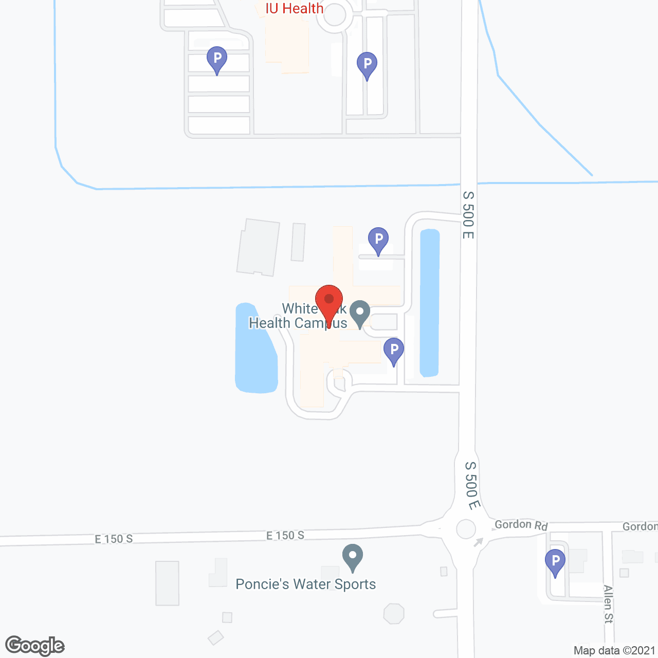 White Oak Health Campus in google map