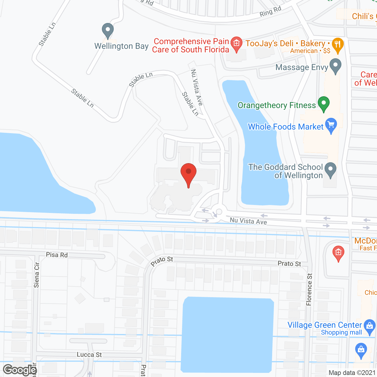 Luxe Senior Living at Wellington in google map