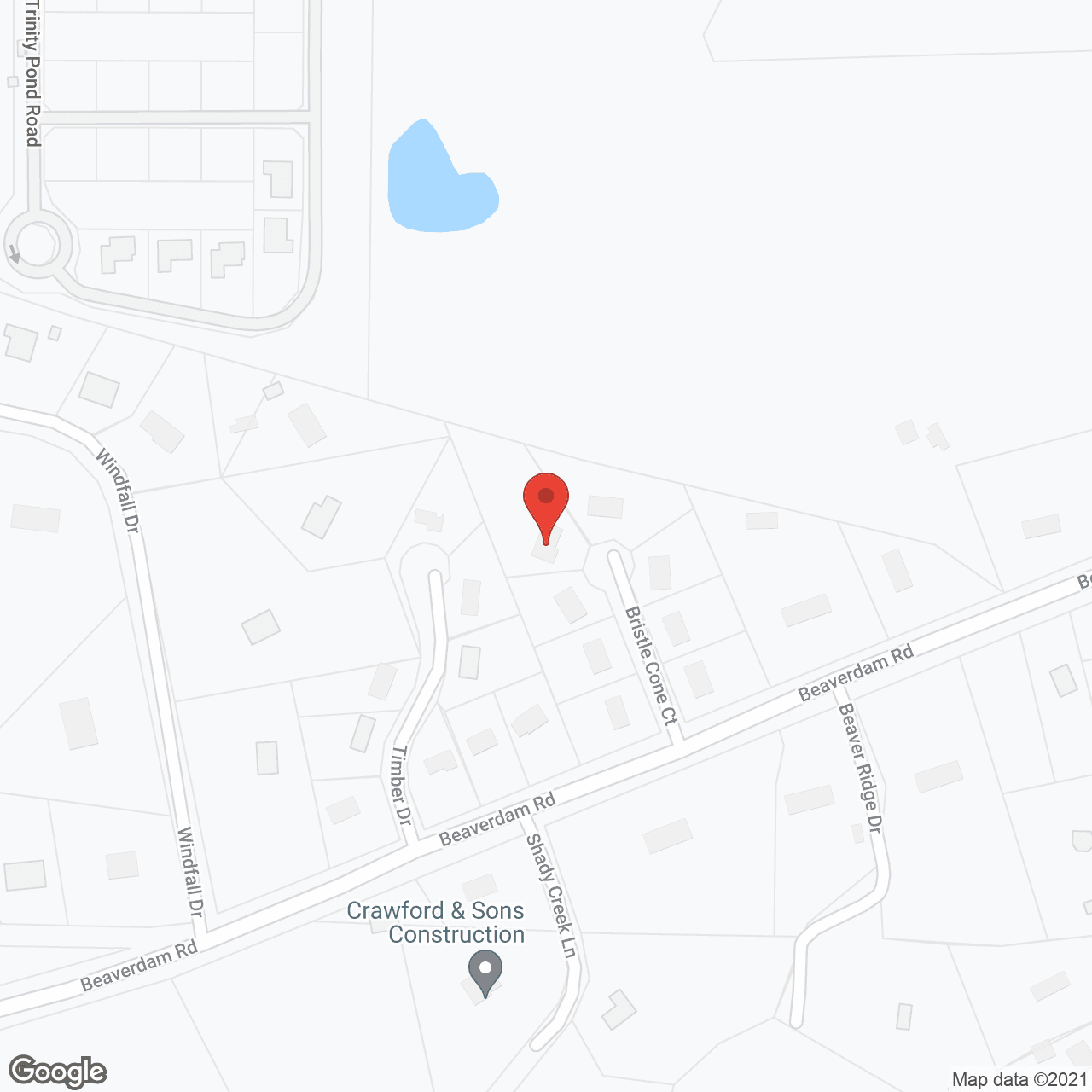Cunningham's Personal Care Home in google map