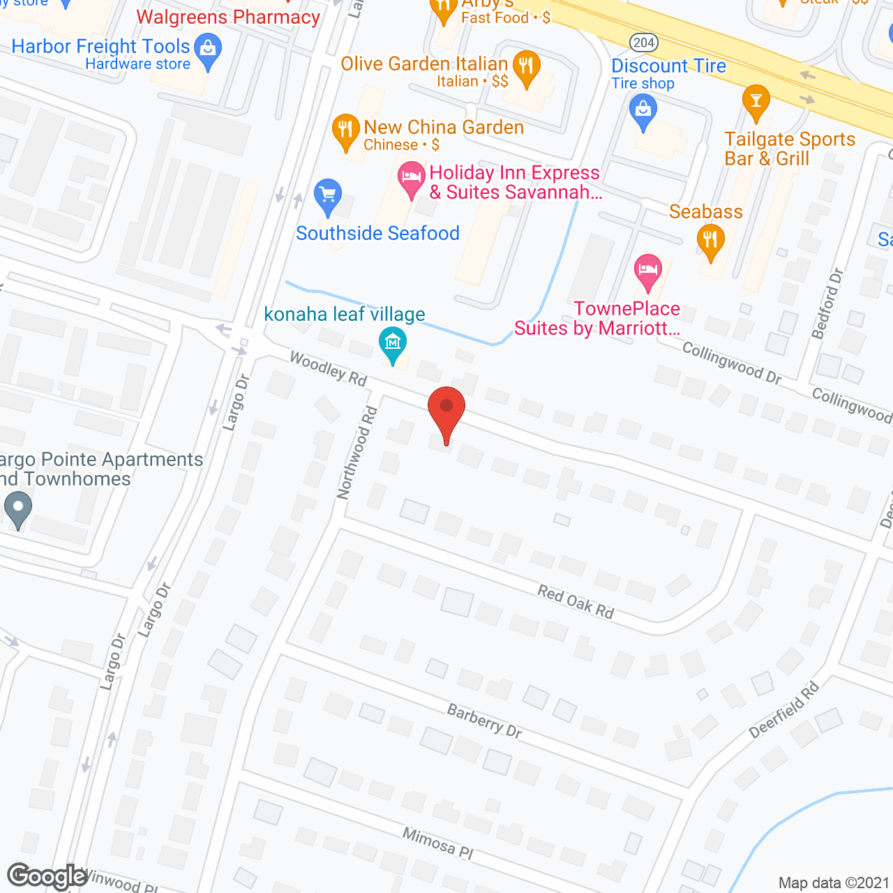 JZC Personal Care Home in google map