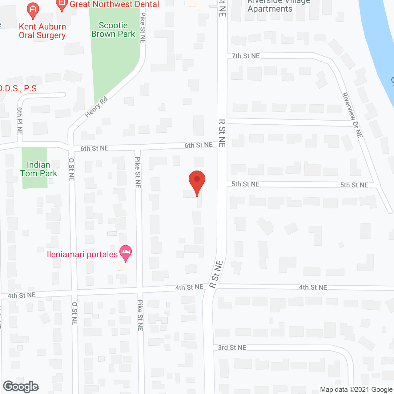 Maple Garden in google map