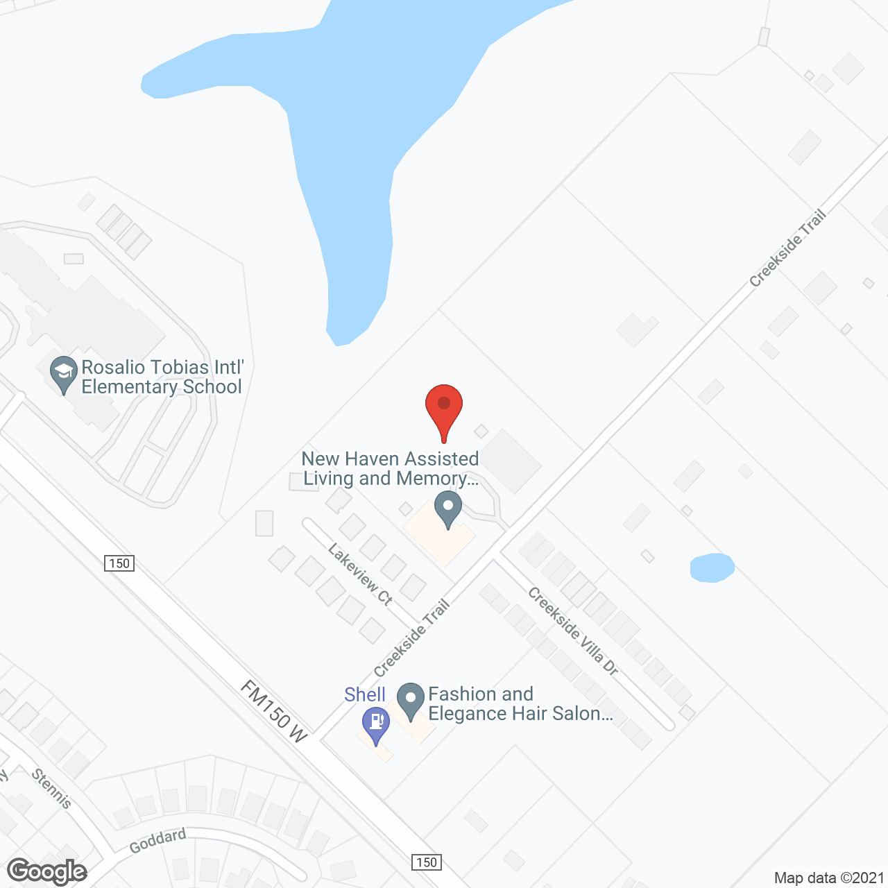 New Haven Assisted Living and Memory Care of Kyle in google map