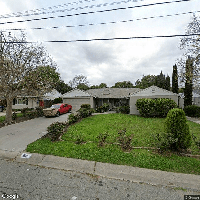 street view of Rose Cottage