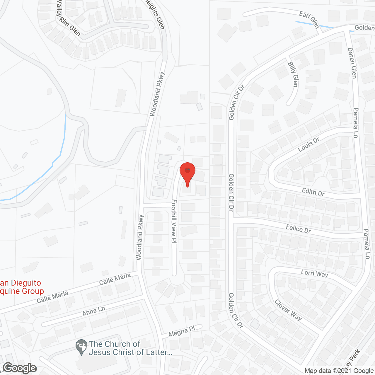 Juehm Residential Care Facility in google map