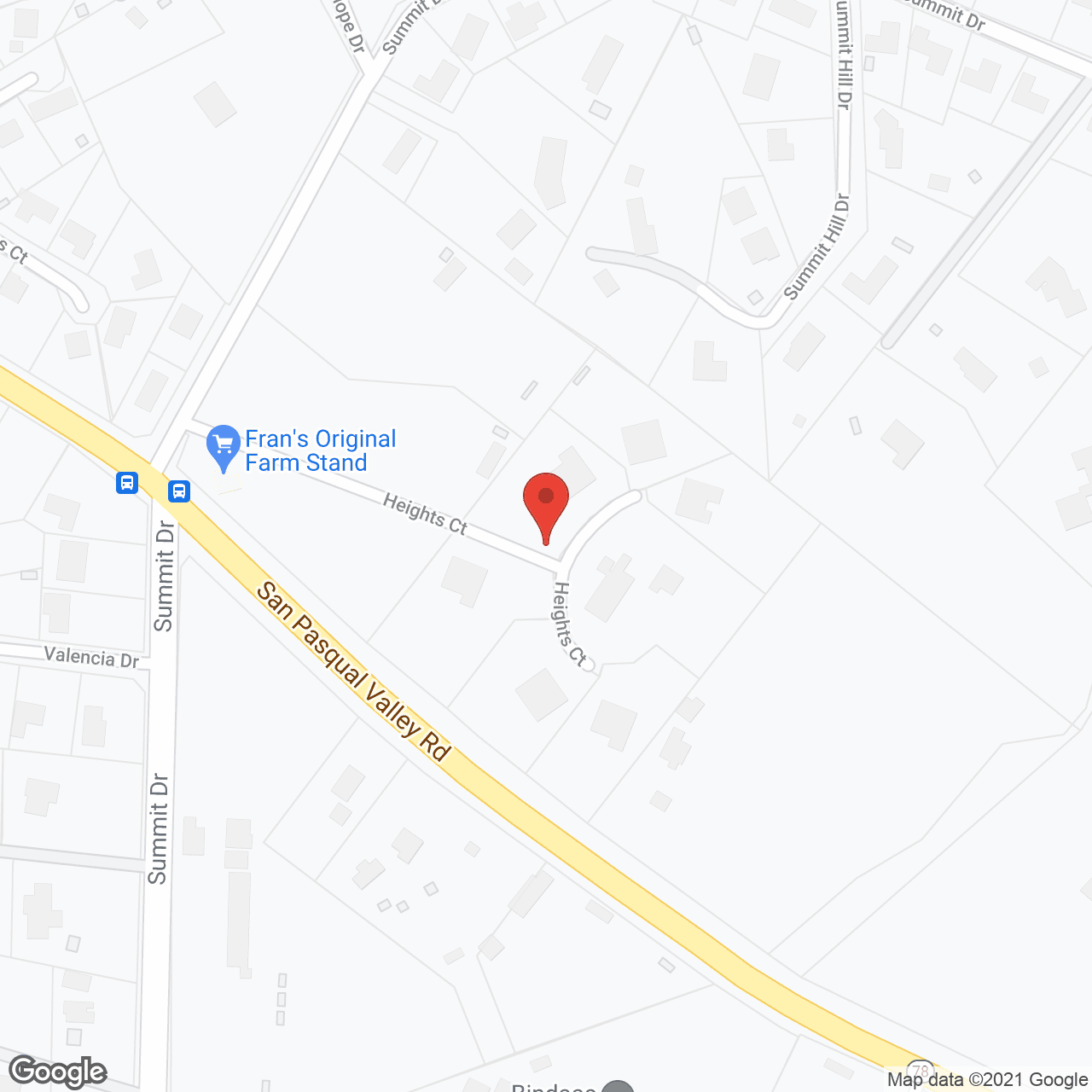 Bellevue Villa in google map