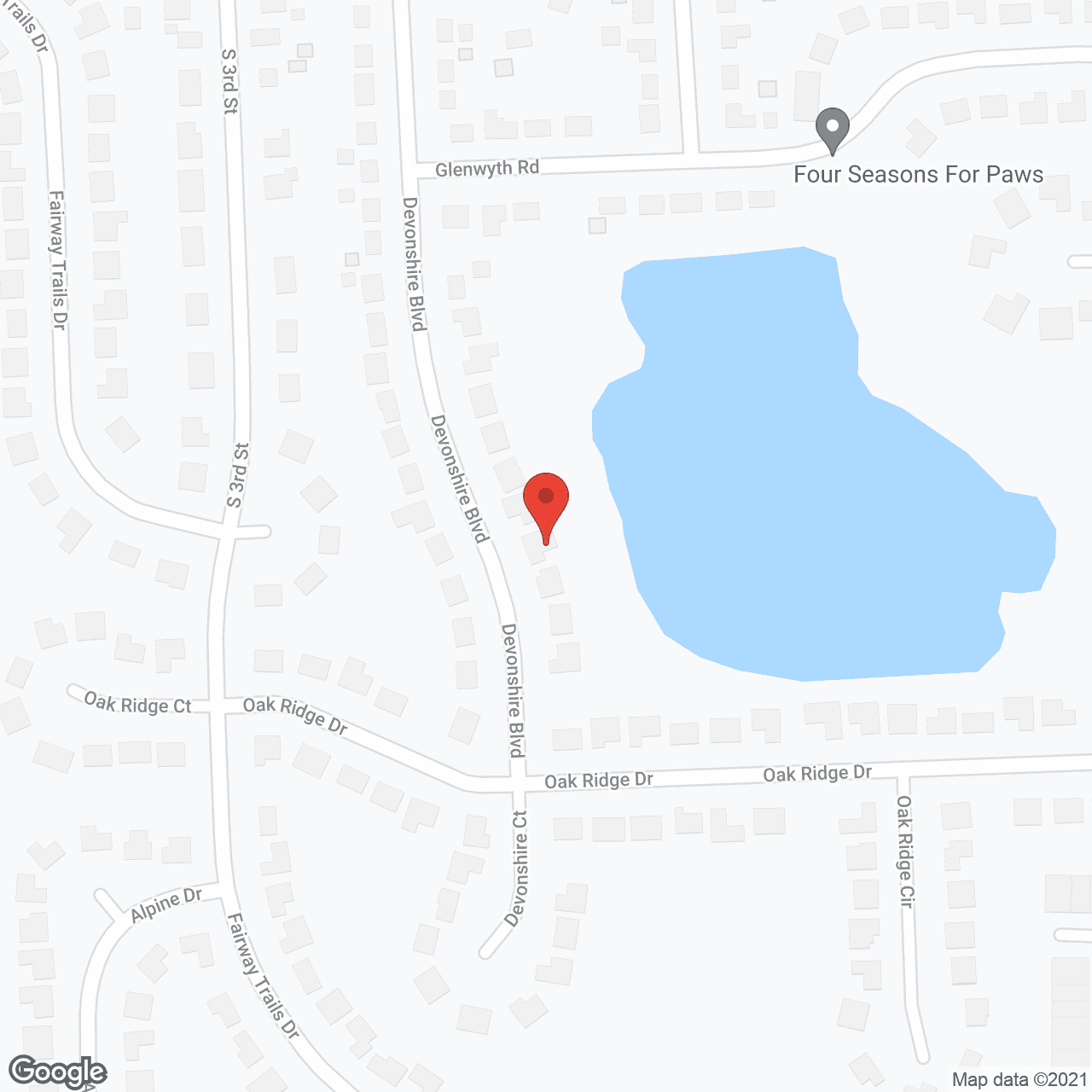 Devonshire Manor Inc in google map