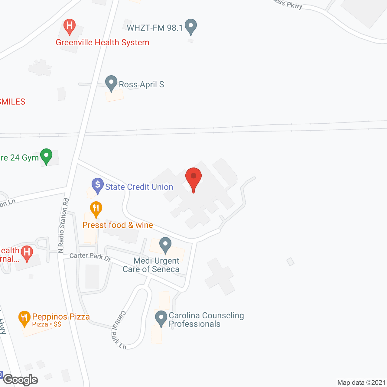 The Residences at Park Place in google map
