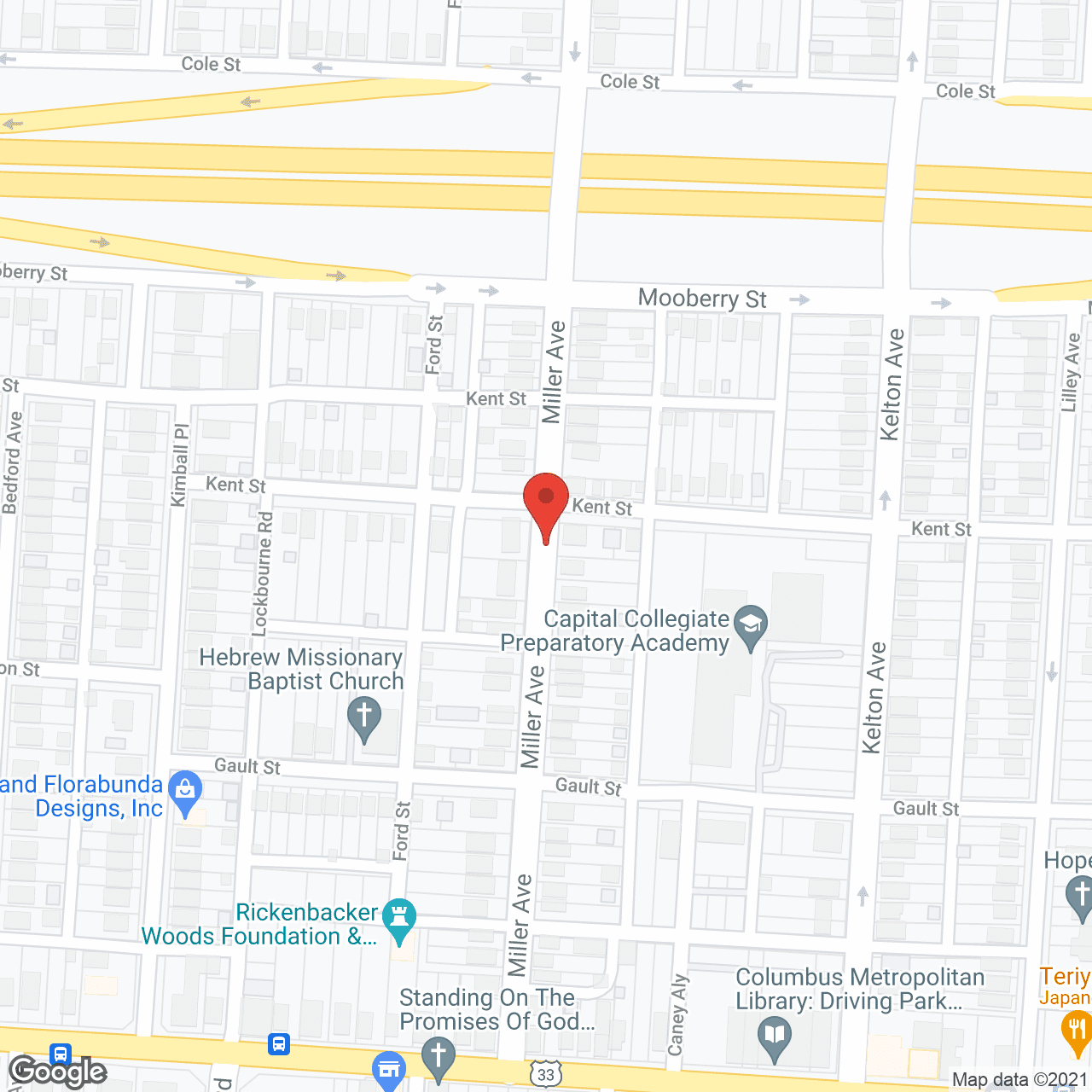 My Friends Place in Unity in google map