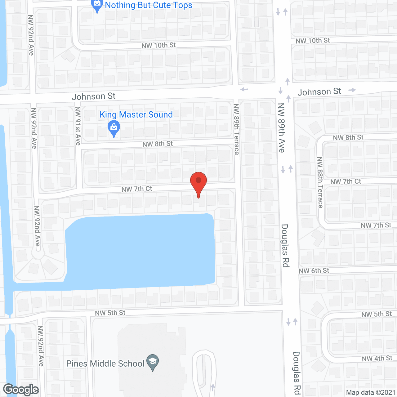 Ana's Assisted Living Facility in google map