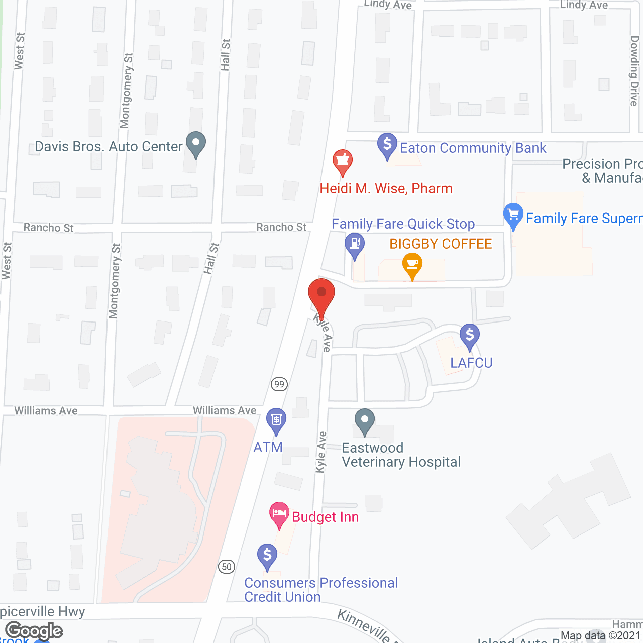 Island City Assisted Living in google map