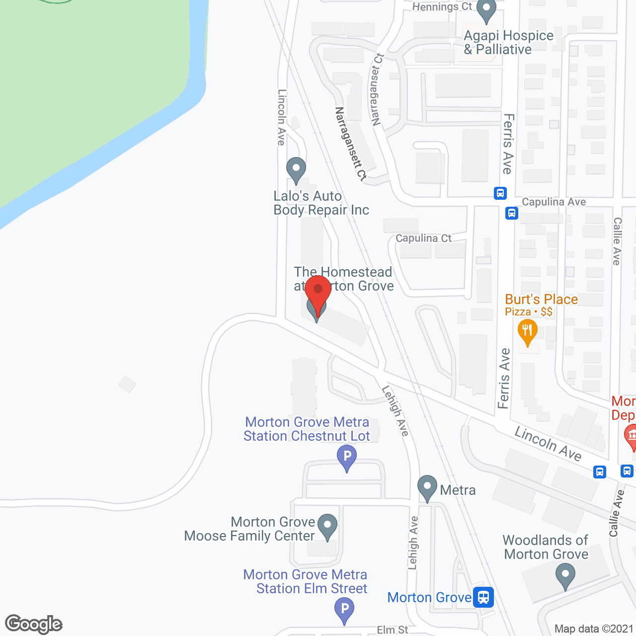 The Homestead at Morton Grove in google map