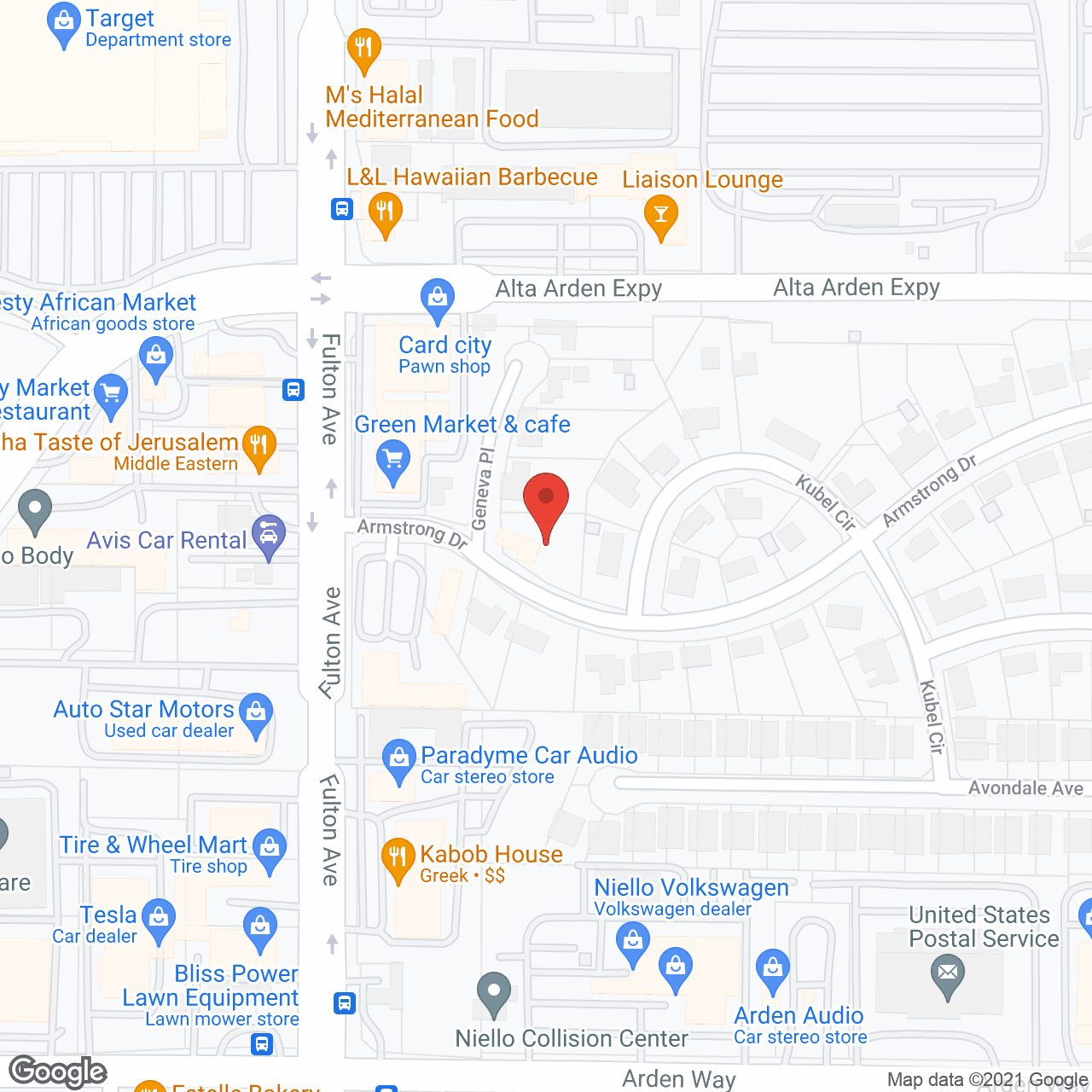 Golden Moments Care Home in google map